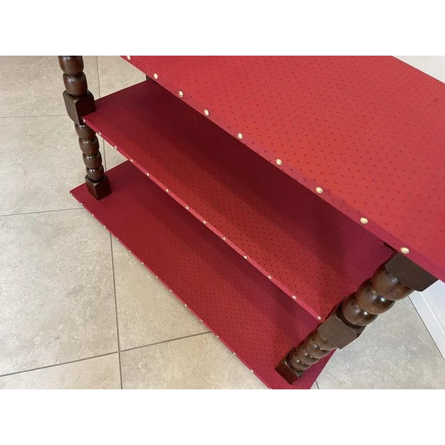 Wilhelminian Brown Wooden Bookcase For Sale - Image 10 of 12