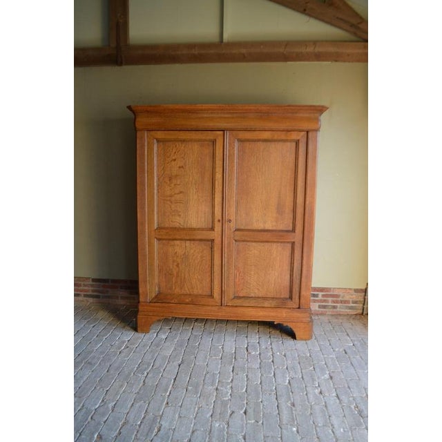 Antique Oak Cabinet by Louis Philippe, 1850 For Sale - Image 10 of 10