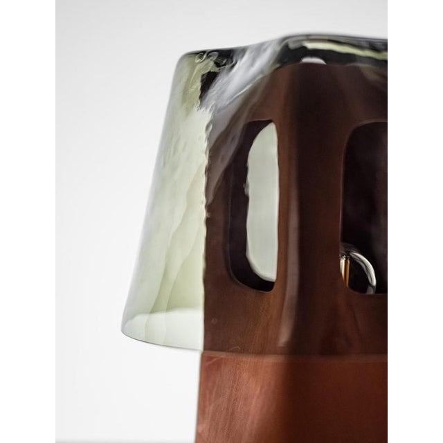 Mesia Ceramic Table Lamp by Luis Gimeno For Sale - Image 15 of 16
