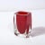 Mid-Century Modern Handblown Cardinal Murano Glass Vase For Sale - Image 4 of 12