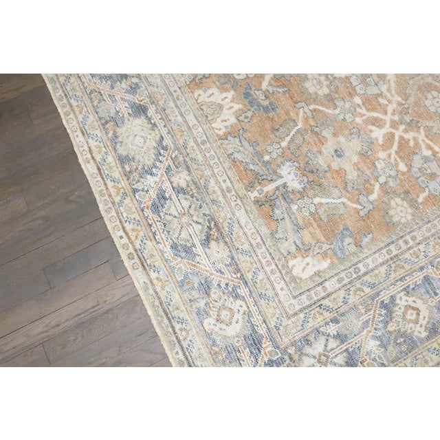 Antique Persian Mahal Rug rug no.j4912 For Sale - Image 4 of 12