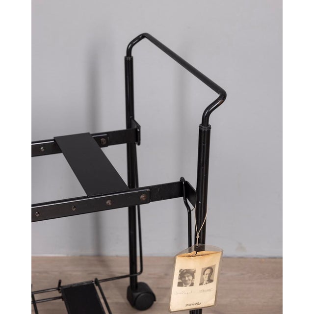 1990s Vintage Teulada Trolley by Lluis Clotet and Oscar Tusquets Blanca for Zanotta, 1990s For Sale - Image 5 of 13