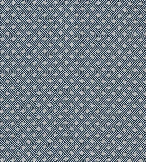 The House of Scalamandré Candelaria Fabric, Ultramarine