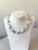 Contemporary Freshwater, Pearl and Glass Aquamarine Color Beaded Necklace For Sale - Image 3 of 3