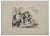 Giovanni Battista Tiepolo, Two Soldiers, Etching, 1795 For Sale