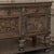 Burnt Umber Antique French Renaissance Raised Buffet in Carved Oak For Sale - Image 8 of 18
