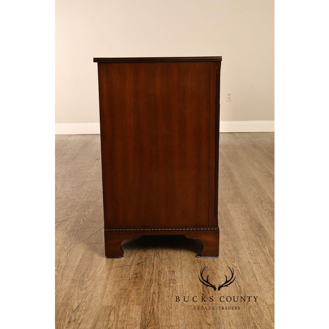 Kittinger Chippendale Style Mahogany Long dresser For Sale - Image 9 of 18