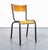 French Stacking 510 Dining Chairs with Black Frame from Mullca, 1960s, Set of 4 For Sale - Image 12 of 18