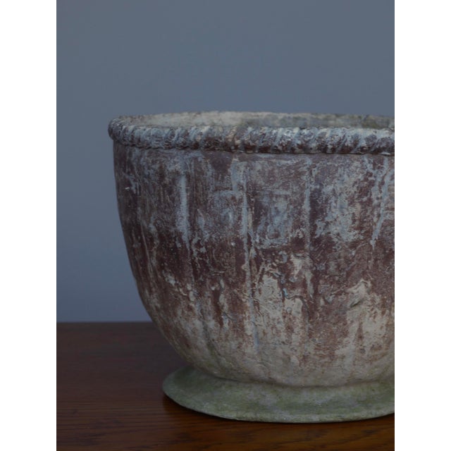 Antique Handmade Lead Planter For Sale - Image 5 of 11