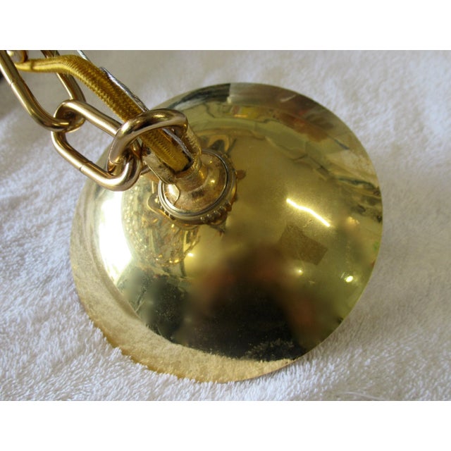 C.1970's Gaetano Sciolari Design for Palwa of Germany(Mfr.) - Geometric Gilt Gold Plated Over Brass & Crystal Prism Chandelier For Sale - Image 16 of 18