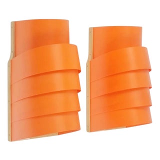 Scandinavian Model V 311 Wall Lights by Hans-Agne Jakobsson for Ellysett, Sweden, 1970s, Set of 2 For Sale