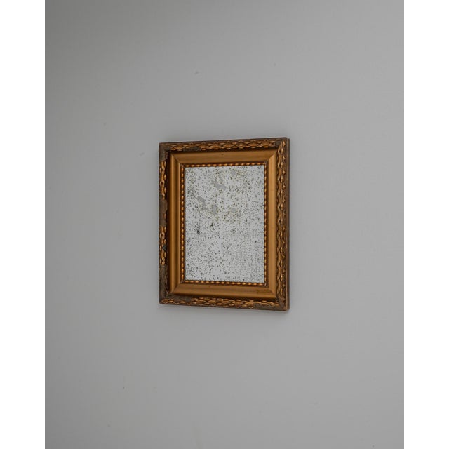 20th Century French Gilded Wooden Mirror For Sale - Image 18 of 18