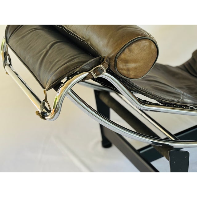 Black 1970’s Lc4 Lounge by Le Corbusier for Cassina For Sale - Image 8 of 18
