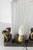 White Mid-Century Art Deco Style Table Lamp by Sarsaparilla After FrankArt For Sale - Image 8 of 11