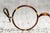 1920s Charming 1920s Antique Patterned Eyeglasses Spectacles Home Decor Prop For Sale - Image 5 of 10