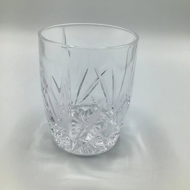 Waterford Brookside Oversized Double Old Fashioned Glass and Waterford Omega Double Old Fashioned Glass-Set of 2 For Sale - Image 9 of 12