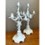 This pair of vintage KPM Berlin blanc de chine candelabras brings the refinement of German porcelain to the table, mantel,...
