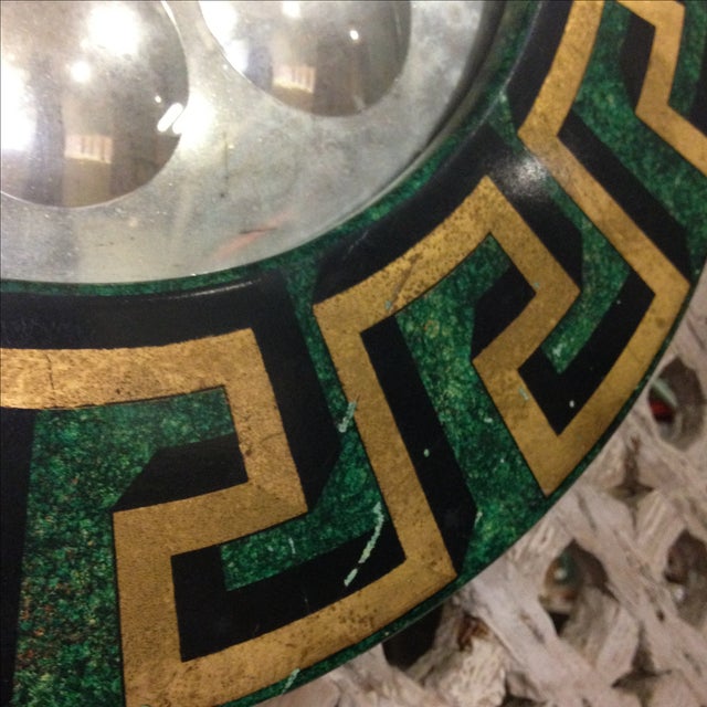 Piero Fornasetti Iconic Greca Fornasetti Mirror With Greek Key For Sale - Image 4 of 7