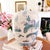 Vintage Chinese Hand-Painted Polychrome Porcelain Temple Jar With Pink Lotus & Butterflies For Sale In San Diego - Image 6 of 6