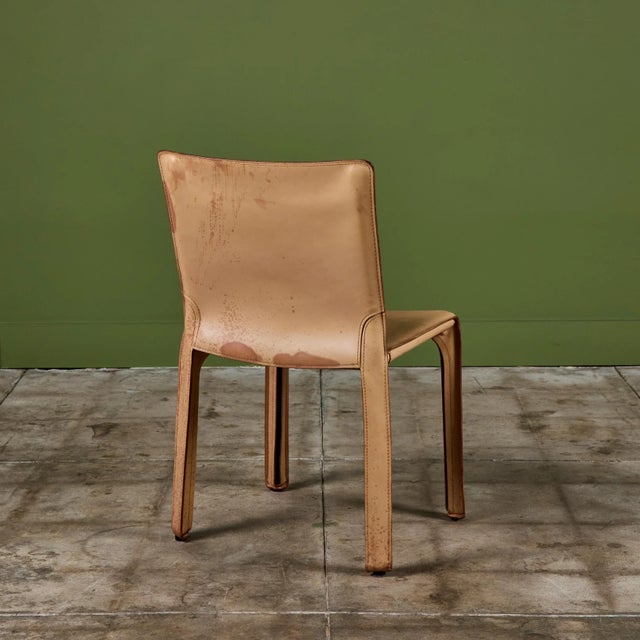 Mario Bellini Cab Side Dining Chair for Cassina For Sale - Image 9 of 12