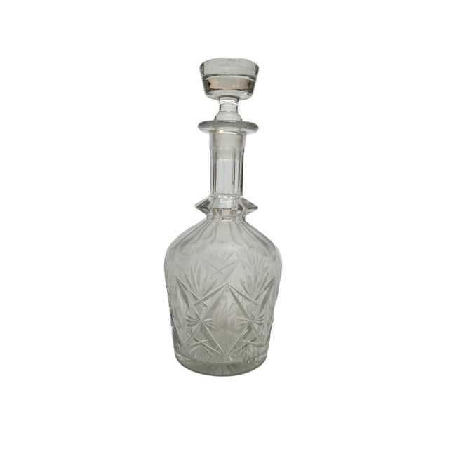 Art Deco Crystal Carafe, Germany, 1900s For Sale - Image 13 of 13