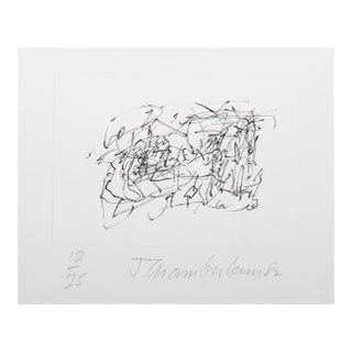 John Chamberlain, I From the Ten Coconut Portflio, Etching For Sale