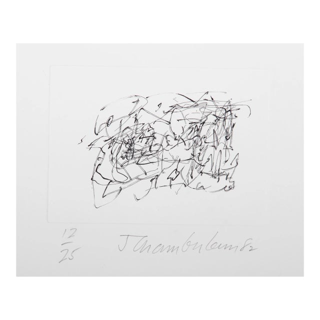 John Chamberlain, I From the Ten Coconut Portflio, Etching For Sale