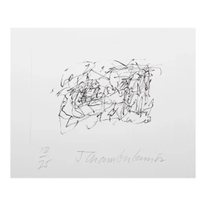 John Chamberlain, I From the Ten Coconut Portflio, Etching