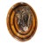 A Signed Antique French Medallion Bronze Bust of the St. Hubert Hound (1851-1925) For Sale