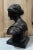 Italian Patinated Bronze Signed Bust of Sappho For Sale In San Diego - Image 6 of 13