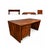 A rare two-piece office set designed by Jorge Zalszupin and produced by L’Atelier in Brazil during the 1960s, comprising a...