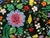This multicolored raffia hand embroidered floral boudoir pillow is a luxurious addition to any living room. Measuring 16...