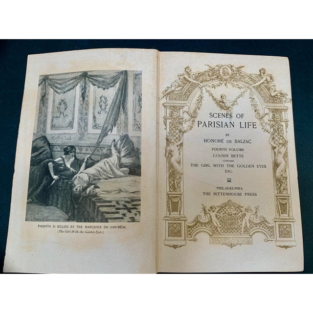 Vintage Collection of Hardback Parisian Life Books, Set of Seven For Sale - Image 9 of 12