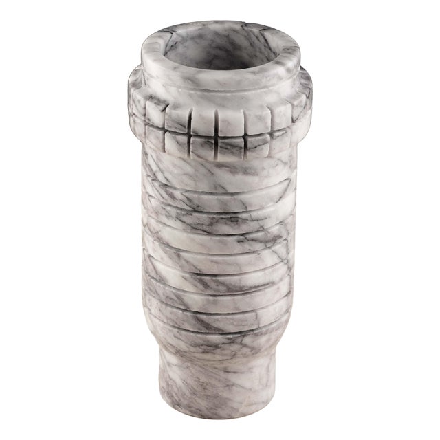 Marble Array Vase by Nina Magon For Sale