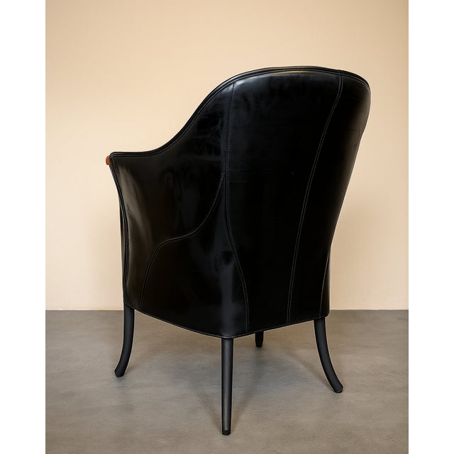 Mid-Century Modern Modern Chair by Umberto Asnago for Giorgetti, 1950s For Sale - Image 3 of 5