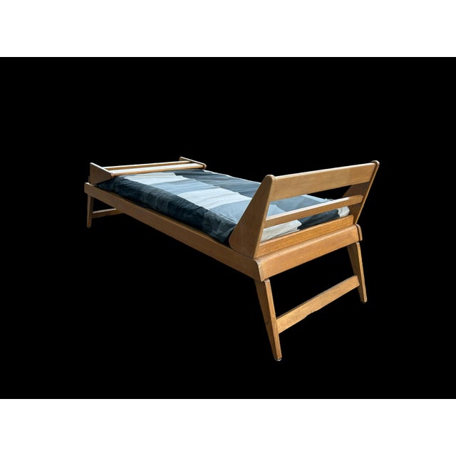 Daybed attributed to René Jean Caillette, 1950s For Sale - Image 9 of 15