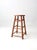 Farmhouse Antique Primitive Wooden Stool For Sale - Image 3 of 8