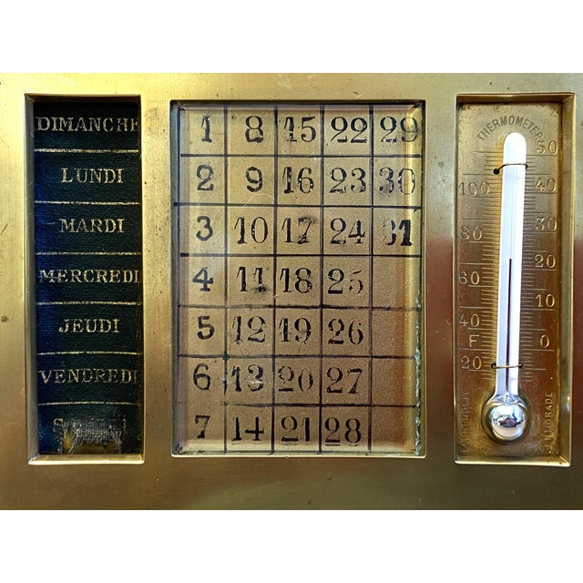 Easel Clock Model Just from Charles Victor Hour, 1935 For Sale - Image 11 of 11