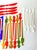 Red Vintage Collection of 61 Airline Swizzle Sticks For Sale - Image 8 of 12