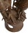 Bronze Vintage Bronze Benin Chicken Statue For Sale - Image 8 of 9