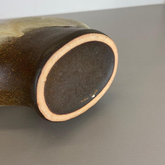 Fat Lava Ceramic Pottery Vase by Gerda Heukeroth for Carstens Tönnieshof, Germany, 1970s For Sale - Image 18 of 18