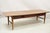 Vintage Lane Mid Century Modern 56" Long Surfboard Laminate Top Coffee Table with Drawer. Circa Mid 20th Century....