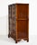 Brown Vintage Georgian Style Mahogany Tall Chest of Drawers With Brass Bail Hardware For Sale - Image 8 of 13
