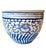 Chinese 19th-Century Chinese Ming Style Blue and White Porcelain Jardinière For Sale - Image 3 of 7