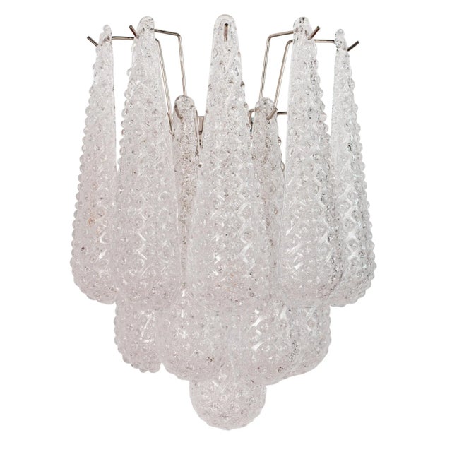 Spoon-Shaped Murano Glass Wall Sconce, Italy, 1980s For Sale - Image 10 of 10