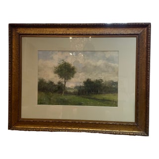 A Late 19th, Early 20th Century Landscape Painting For Sale
