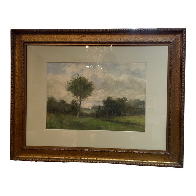 A Late 19th, Early 20th Century Landscape Painting For Sale