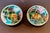Paint Pair of Early Japanese Plique-a-Jour Bowls from Nagoya For Sale - Image 7 of 12