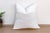 Nomad's White Applique Pillow Cover For Sale In Los Angeles - Image 6 of 7