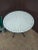 Not Yet Made - Made To Order Contemporary White Round Iron Table With Mosaic Artwork For Sale - Image 5 of 8